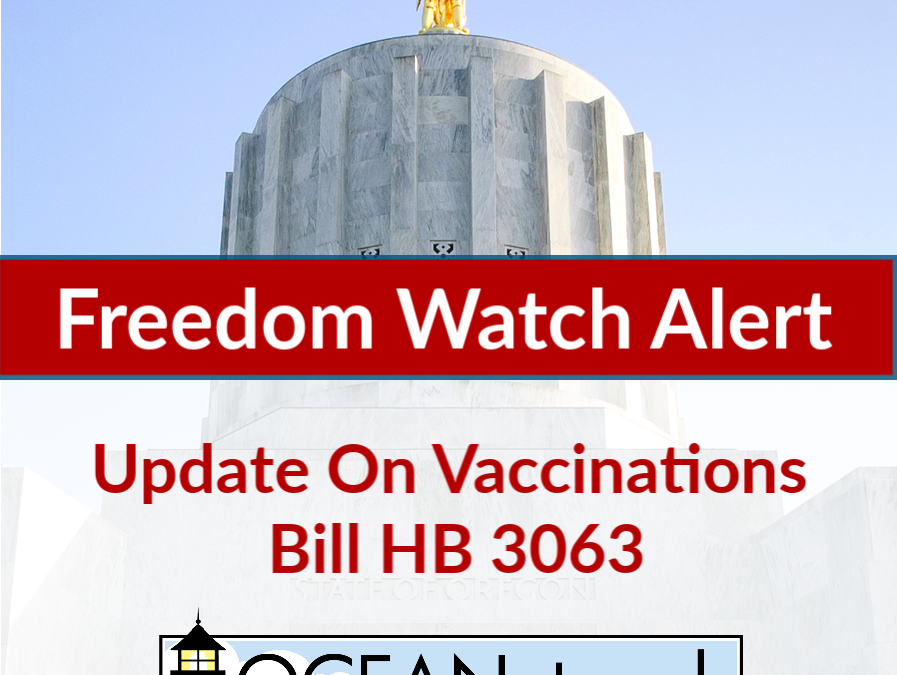 Freedom Watch Update On Vaccinations Bill HB 3063