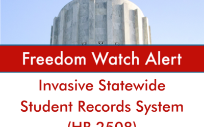 Invasive Statewide Student Records System (HB 2508)