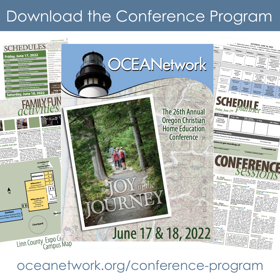 Conference Program, Schedule, & Planner - Oregon Christian Home