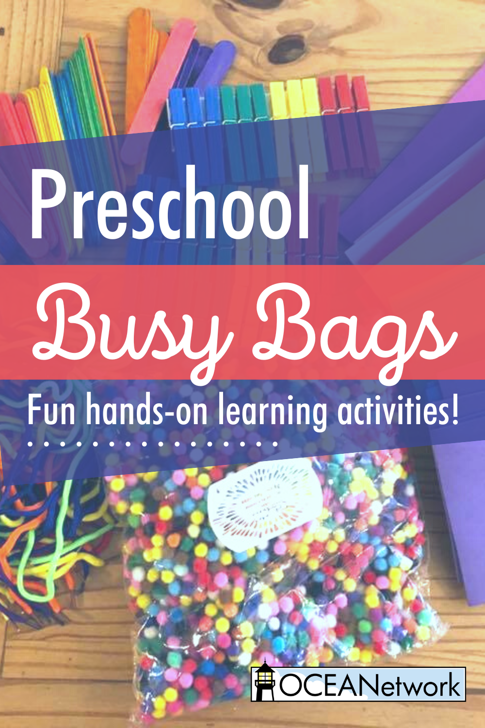 Preschool Busy Bags for Your Homeschool