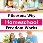 Homeschool freedom has many benefits and blessings for families. Here are the top reasons why homeschool freedom WORKS!